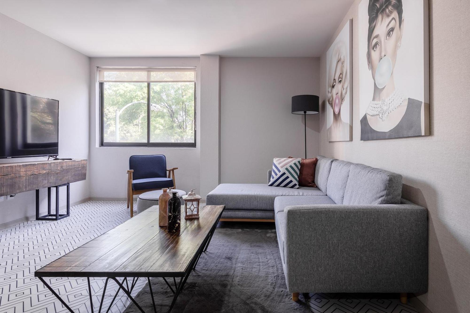 Charming 2Br Escape - Roma Norte Laundry Wifi Mexico City Luaran gambar